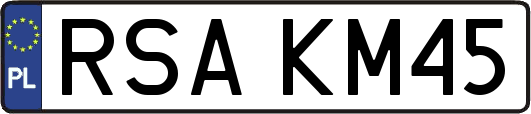 RSAKM45