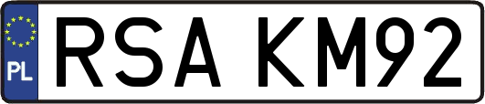 RSAKM92