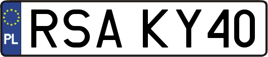 RSAKY40