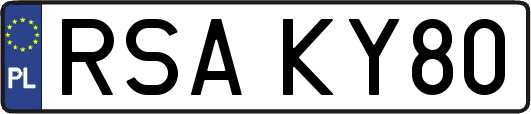 RSAKY80
