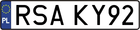 RSAKY92