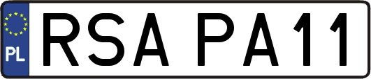 RSAPA11