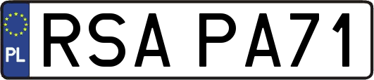 RSAPA71