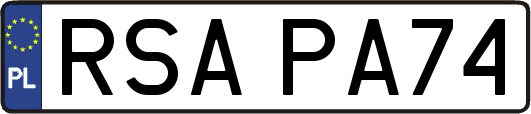 RSAPA74