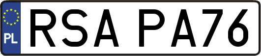 RSAPA76