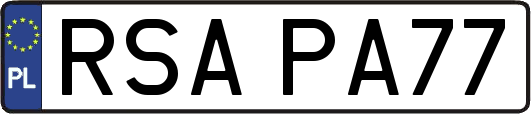 RSAPA77