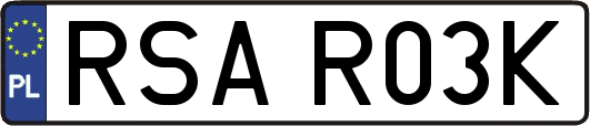 RSAR03K