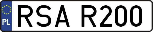 RSAR200