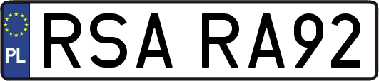 RSARA92