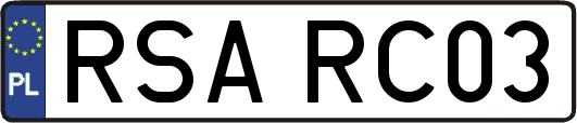 RSARC03