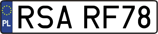 RSARF78