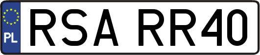 RSARR40