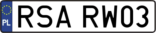 RSARW03