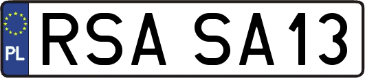 RSASA13