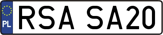 RSASA20
