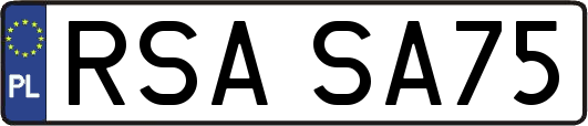 RSASA75