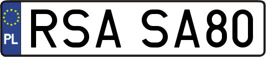RSASA80