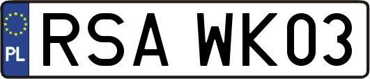 RSAWK03