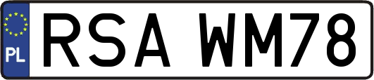 RSAWM78
