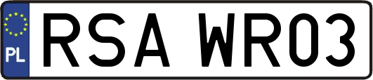RSAWR03