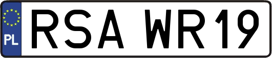 RSAWR19