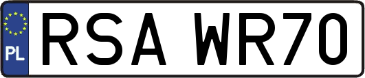 RSAWR70