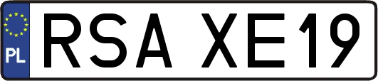 RSAXE19
