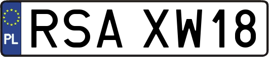 RSAXW18