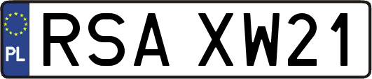RSAXW21
