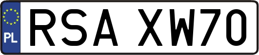 RSAXW70