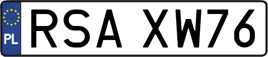 RSAXW76