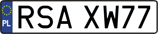 RSAXW77
