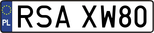 RSAXW80