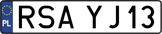 RSAYJ13