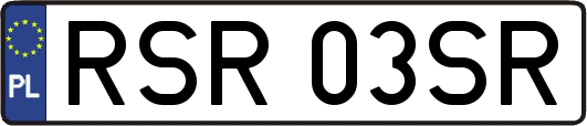 RSR03SR