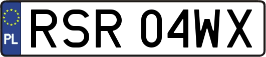 RSR04WX