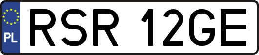RSR12GE