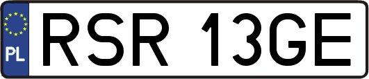 RSR13GE