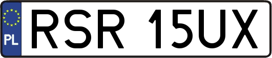 RSR15UX