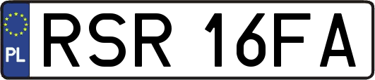 RSR16FA