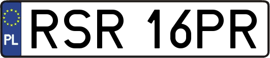 RSR16PR