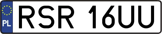 RSR16UU
