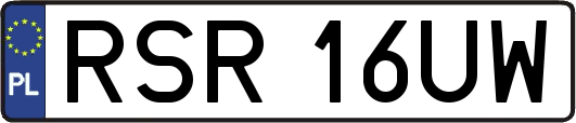 RSR16UW