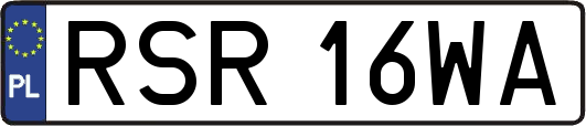 RSR16WA
