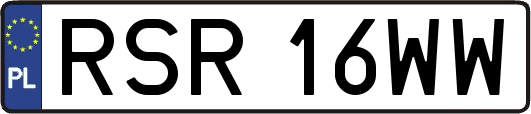 RSR16WW