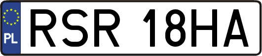 RSR18HA