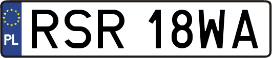RSR18WA