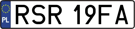 RSR19FA