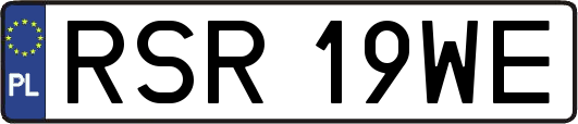 RSR19WE