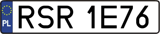 RSR1E76